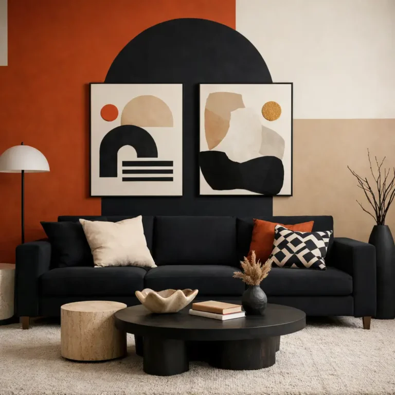 10 Stylish Ideas for Black Sofa Living Room Decor
