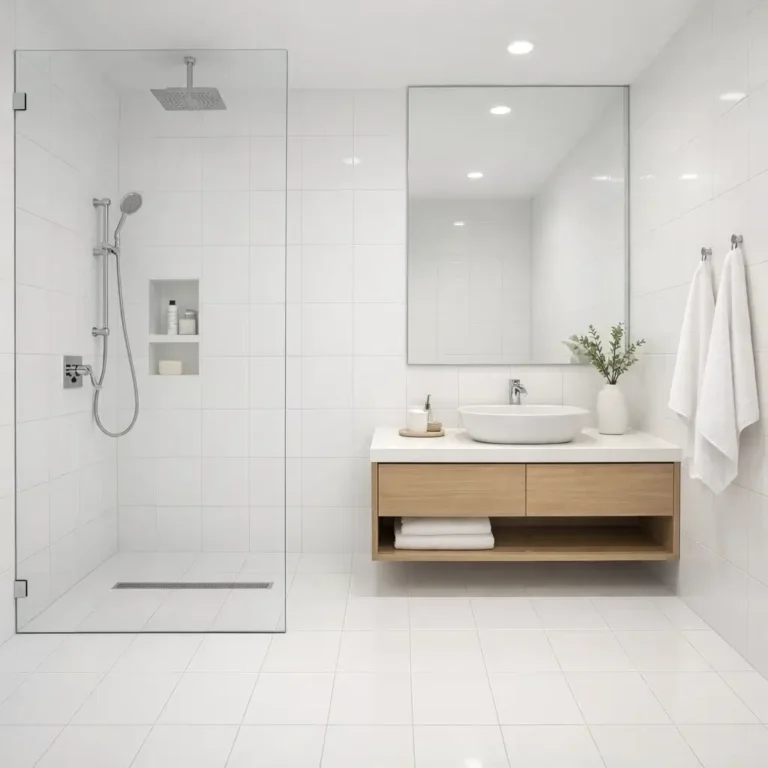 10 Stunning White Tile Bathroom Ideas for a Fresh and Timeless Look