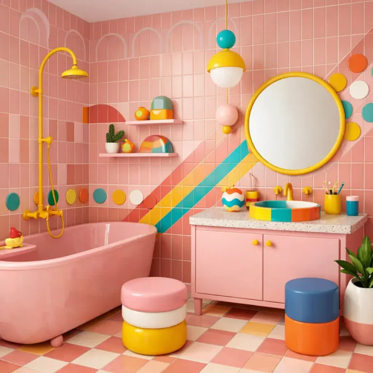 10 Stunning Pink Tile Bathroom Ideas You’ll Love