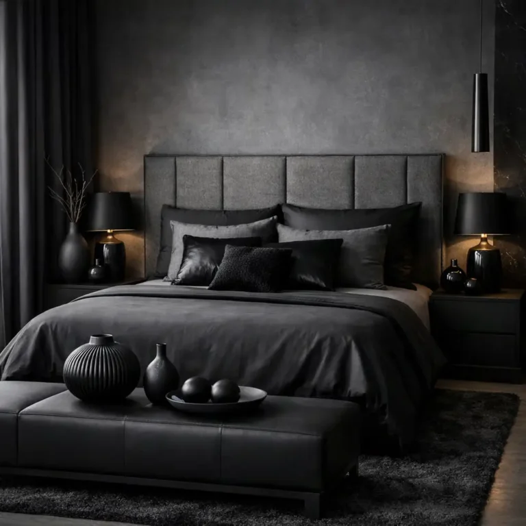 10 Stunning Black Bedroom Decor Ideas for a Bold Look