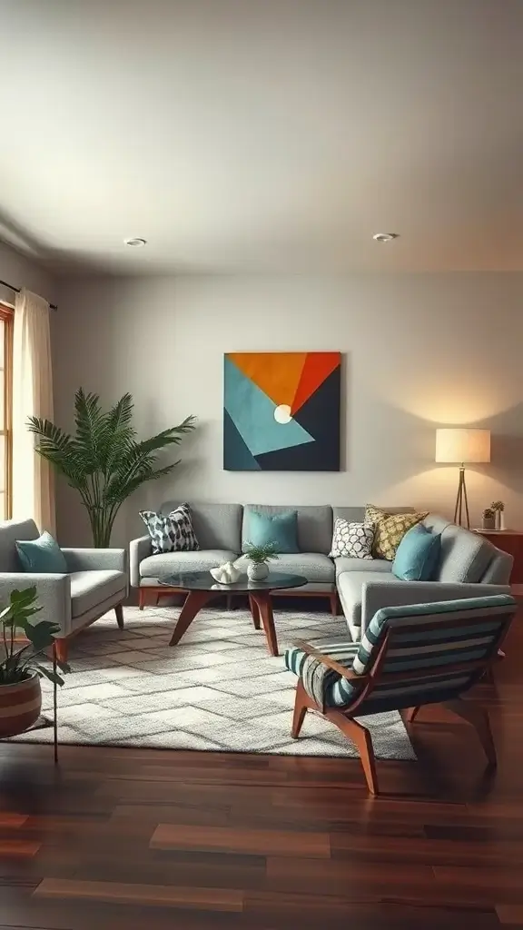 15 Essential Elements for a Mid Century Modern Living Room